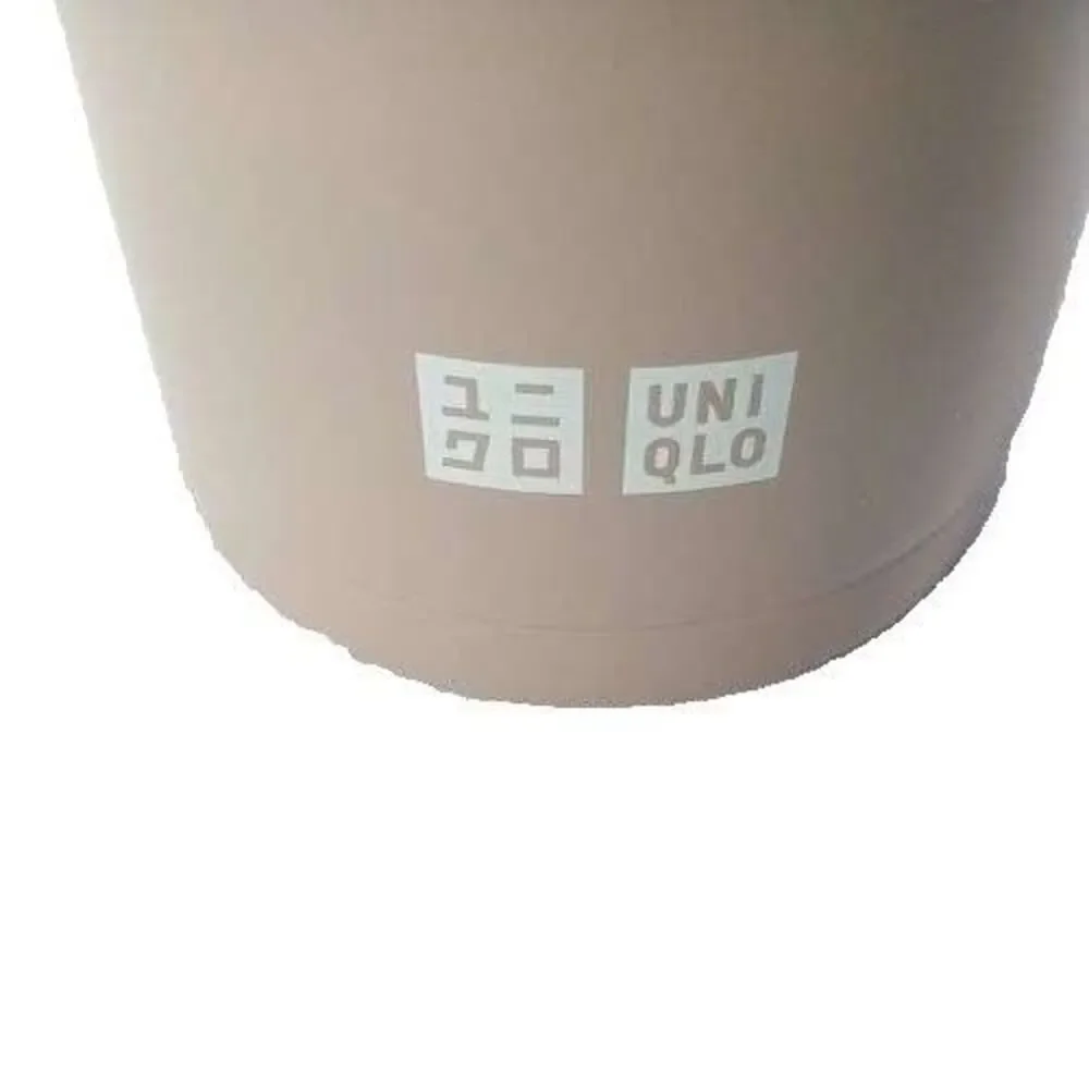 Uniqlo Beige Stainless Steel Water Bottle 16oz – Carbonated Drink Safe Vent Lid - Picture 9 of 16